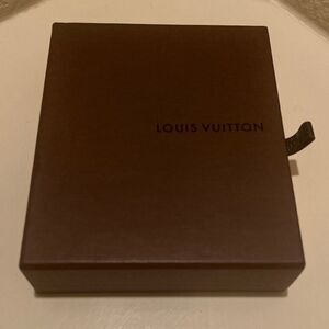 Louis Vuitton Drawer Gift Box With Leather Pull Tab Brown Luxury Storage Decor
